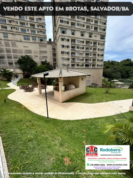 Apartamento com 2 Quartos à Venda, 60 m²em Brotas - Salvador