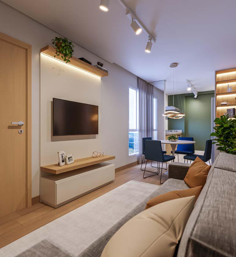 Imagem Apartamento com 2 Quartos à Venda, 43 m²em Recreio Anhangüera - Ribeirão Preto
