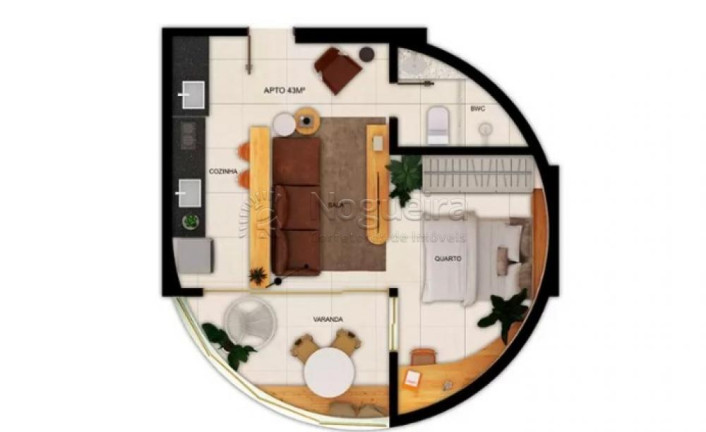 Imagem Apartamento com 1 Quarto à Venda, 23 m² em Recife - Recife Imagem Apartamento com 1 Quarto à Venda, 23 m² em Recife - Recife