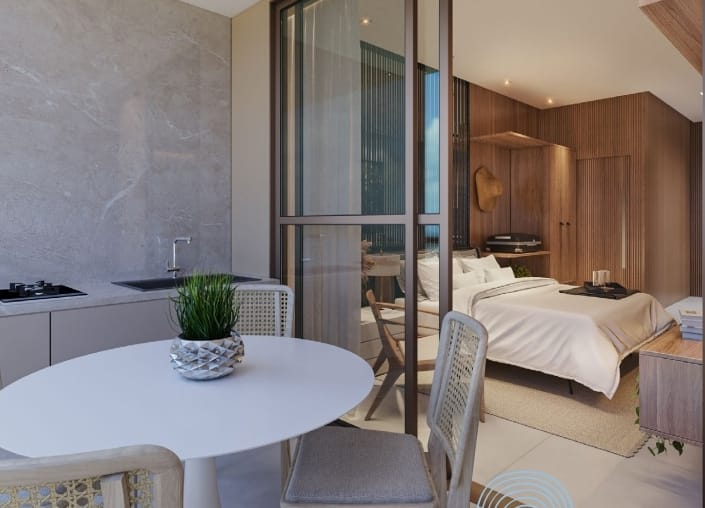 Imagem Studio com 1 Quarto à Venda, 32 m²em Praia Carneiros - Tamandaré