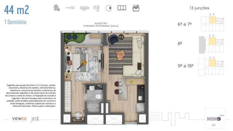 Imagem Apartamento com 1 Quarto à Venda, 32 m² em Jardim Paulista - São Paulo