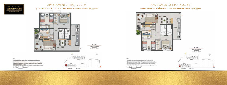 Imagem Apartamento com 2 Quartos à Venda, 54 m² em Centro - Nova Iguaçu