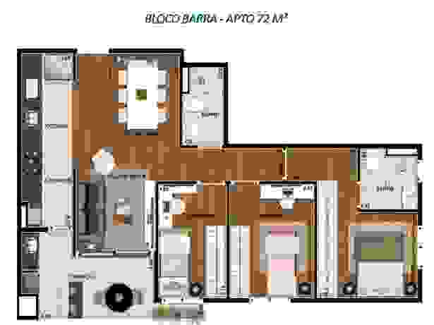 Imagem Apartamento com 3 Quartos à Venda, 80 m² em Osvaldo Cruz - São Caetano Do Sul Imagem Apartamento com 3 Quartos à Venda, 80 m² em Osvaldo Cruz - São Caetano Do Sul