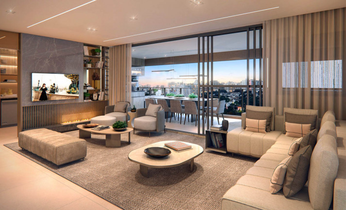 Imagem Apartamento com 3 Quartos à Venda, 143 m²em Campo Belo - São Paulo