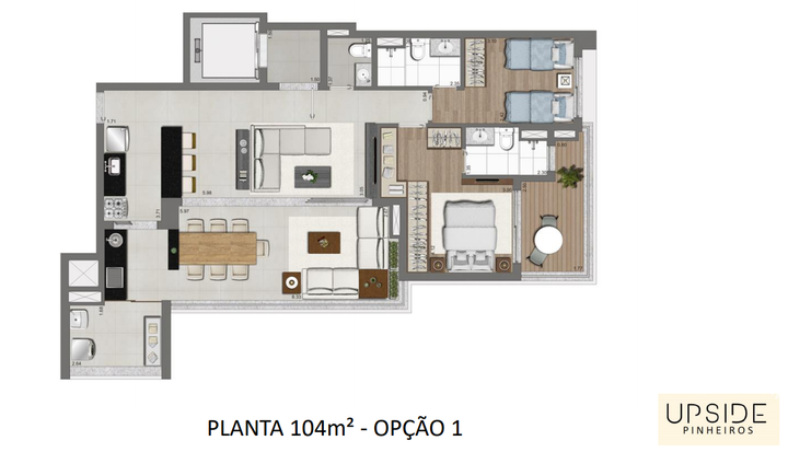 Imagem Apartamento com 4 Quartos à Venda, 162 m² em Pinheiros - São Paulo