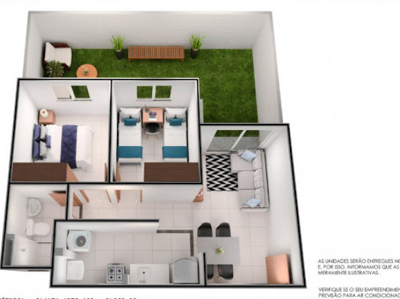 Imagem Apartamento com 2 Quartos à Venda, 41 m² em Santa Cruz - Rio De Janeiro