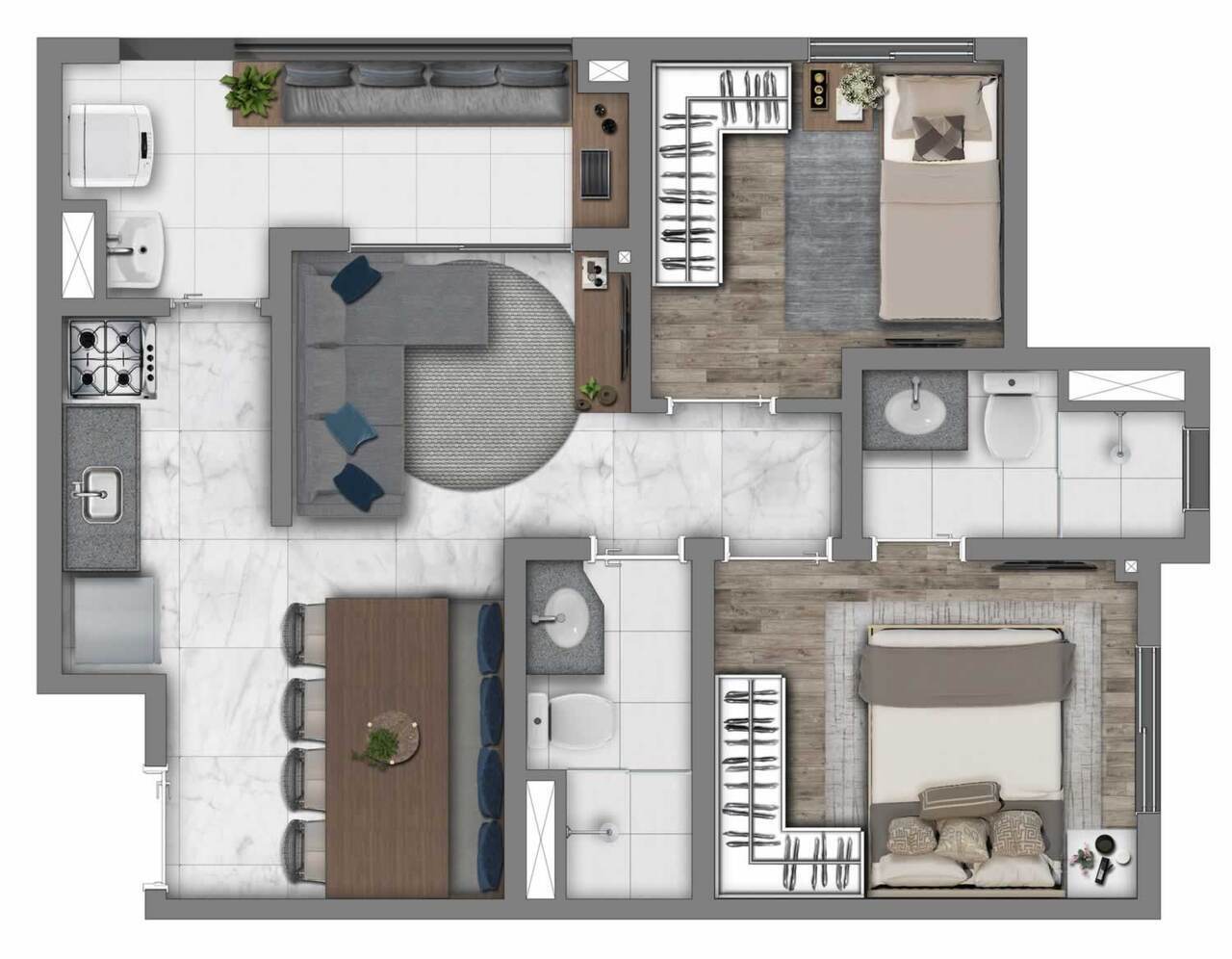 Imagem Apartamento com 2 Quartos à Venda, 39 m² em Jardim Santo Antoninho - São Paulo Imagem Apartamento com 2 Quartos à Venda, 39 m² em Jardim Santo Antoninho - São Paulo