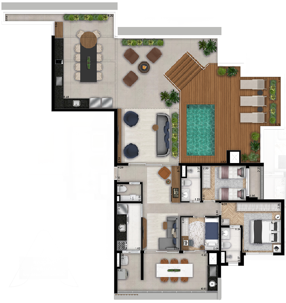 Imagem Apartamento com 2 Quartos à Venda, 64 m²em Campo Belo - São Paulo Imagem Apartamento com 2 Quartos à Venda, 64 m²em Campo Belo - São Paulo