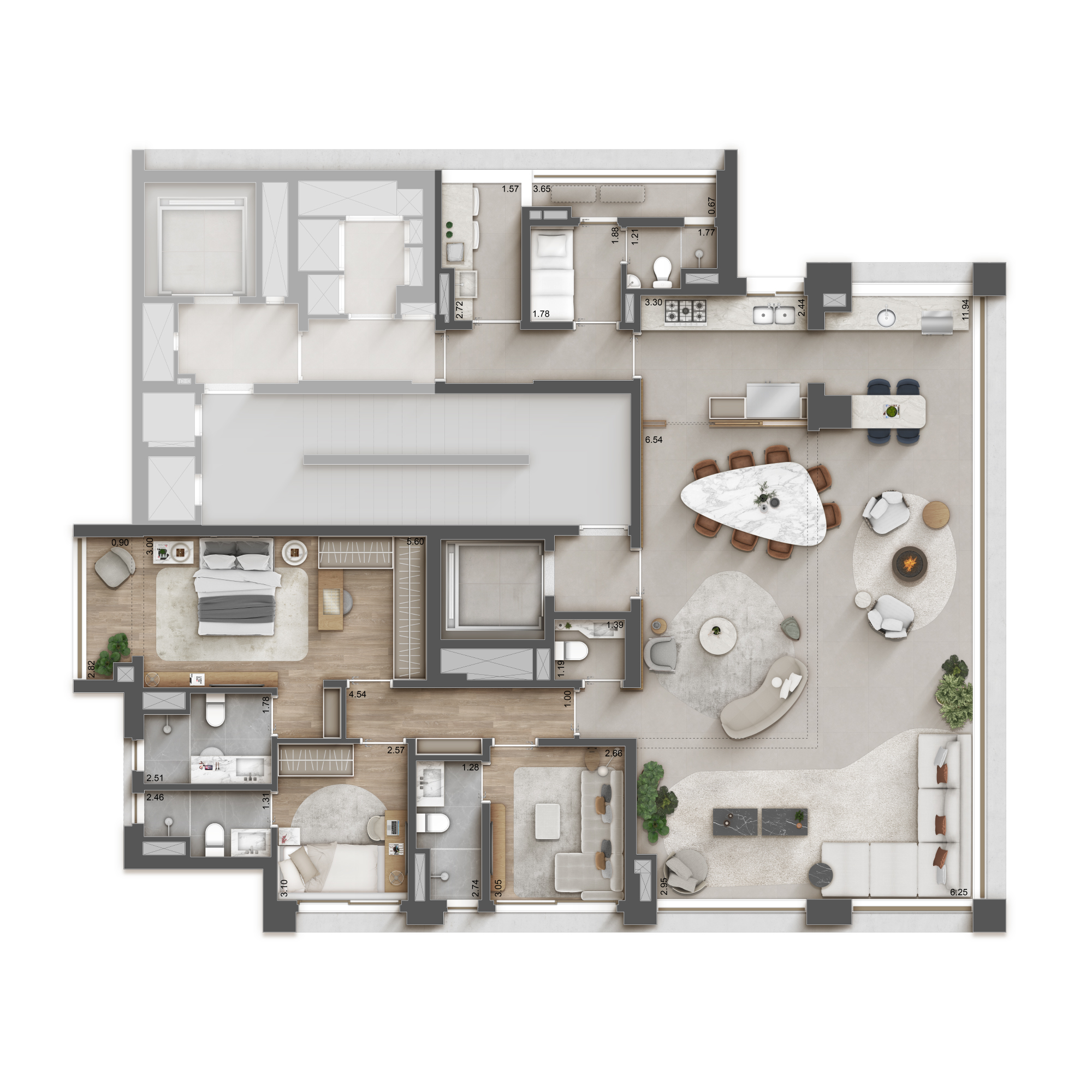 Imagem Apartamento com 3 Quartos à Venda, 179 m² em Jardim América - São Paulo Imagem Apartamento com 3 Quartos à Venda, 179 m² em Jardim América - São Paulo