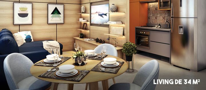 Imagem Apartamento com 2 Quartos à Venda, 37 m² em Tatuapé - São Paulo Imagem Apartamento com 2 Quartos à Venda, 37 m² em Tatuapé - São Paulo