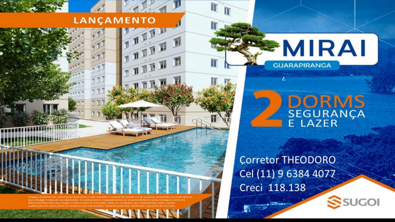 Apartamento com 2 Quartos à Venda, 37 m²em Parque Alves de Lima - São Paulo