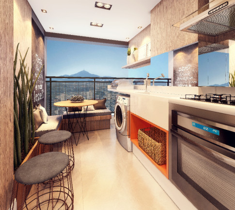 Imagem Studio com 1 Quarto à Venda, 24 m² em Centro - Osasco