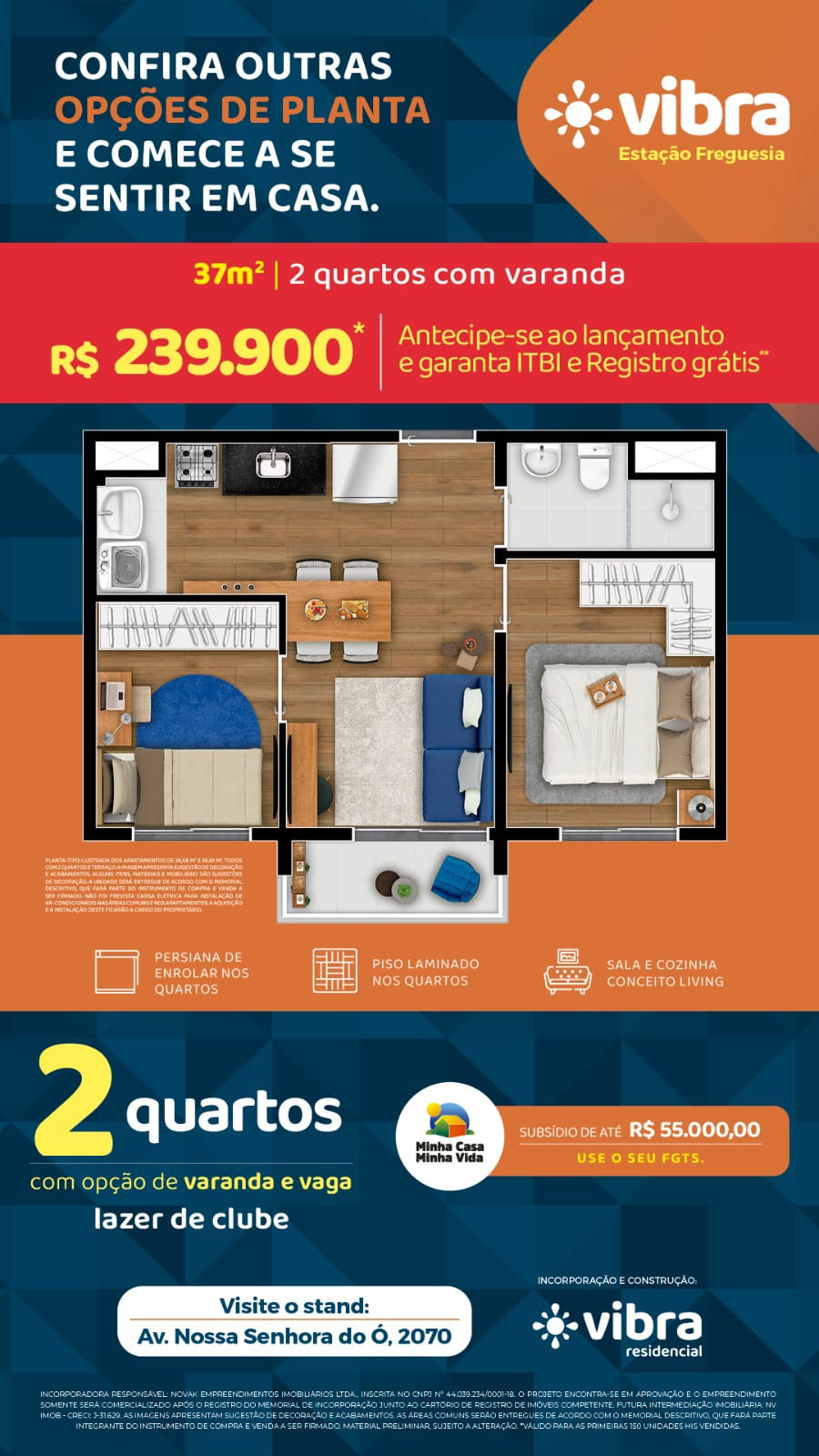 Imagem Apartamento com 2 Quartos à Venda, 41 m²em Limão - São Paulo