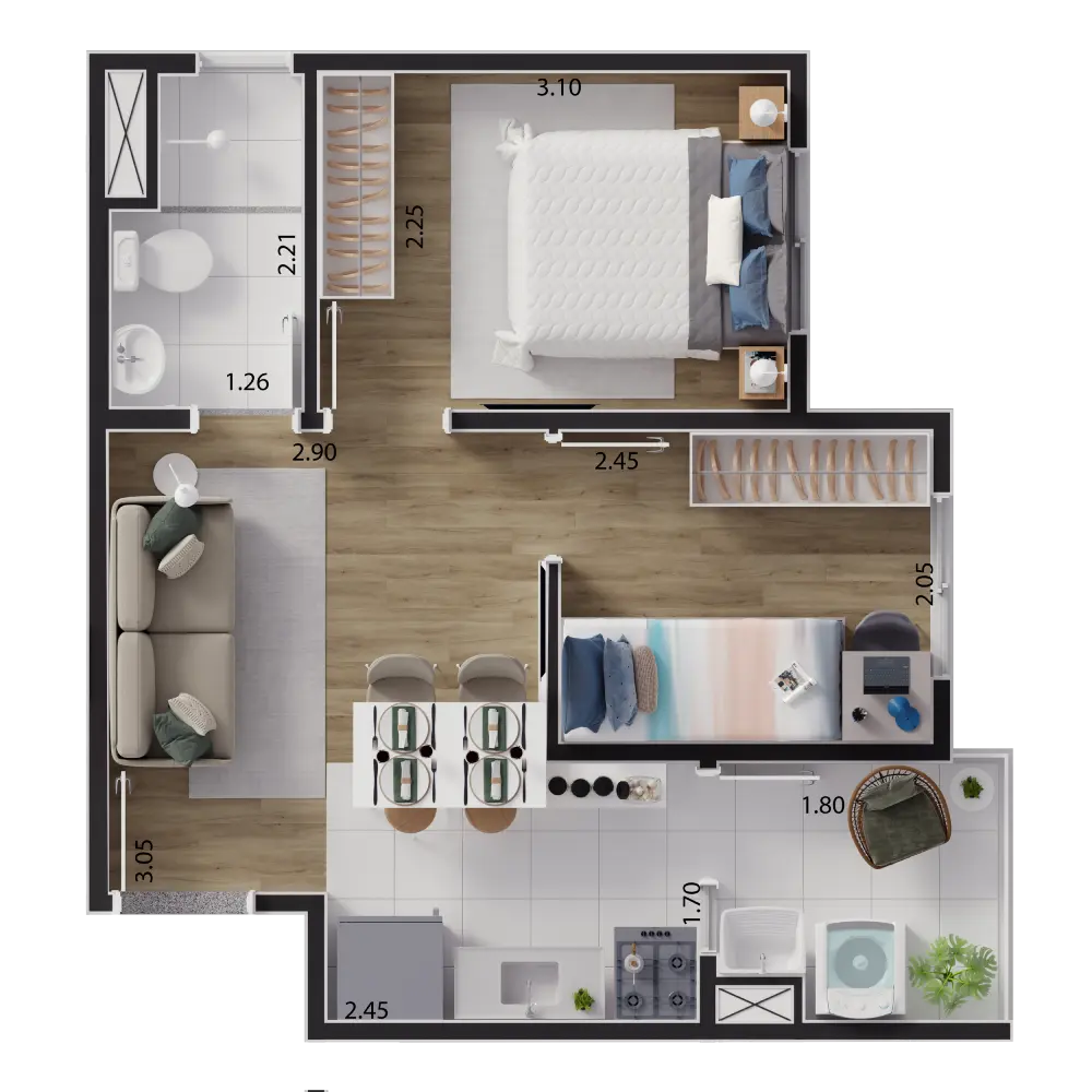Imagem Apartamento com 2 Quartos à Venda, 36 m²em Jardim São Paulo(Zona Leste) - São Paulo Imagem Apartamento com 2 Quartos à Venda, 36 m²em Jardim São Paulo(Zona Leste) - São Paulo