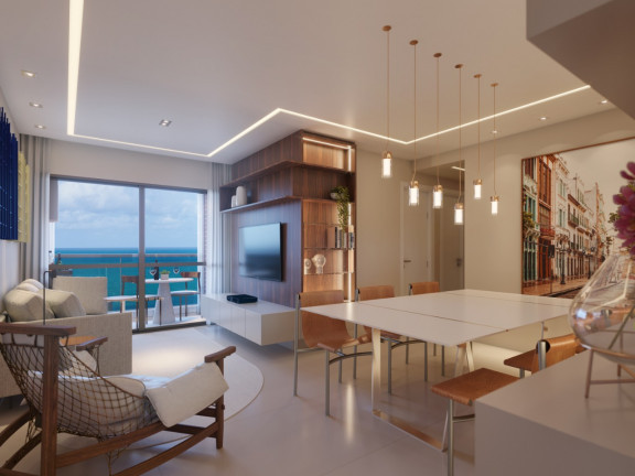 Imagem Apartamento com 3 Quartos à Venda, 83 m² em Pina - Recife Imagem Apartamento com 3 Quartos à Venda, 83 m² em Pina - Recife