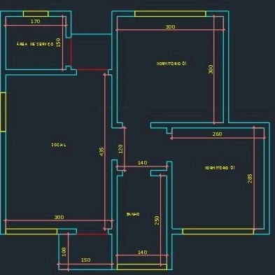 Imagem Casa com 2 Quartos à Venda, 47 m²em Centro - Criciúma Imagem Casa com 2 Quartos à Venda, 47 m²em Centro - Criciúma
