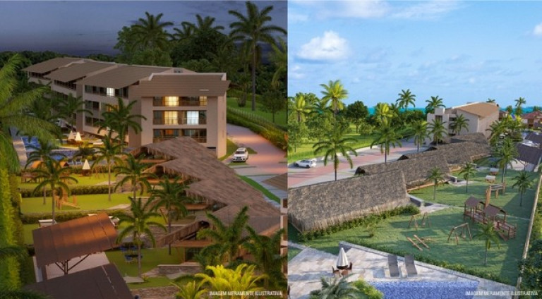 Imagem Flat à Venda, em Praia Carneiros - Tamandaré Imagem Flat à Venda, em Praia Carneiros - Tamandaré