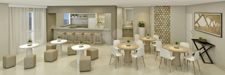 Imagem Apartamento com 3 Quartos à Venda, 59 m² em Campestre - Santo André