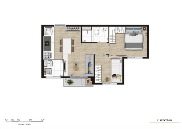 Imagem Apartamento com 2 Quartos à Venda, 39 m² em Vila Paulista - São Paulo Imagem Apartamento com 2 Quartos à Venda, 39 m² em Vila Paulista - São Paulo