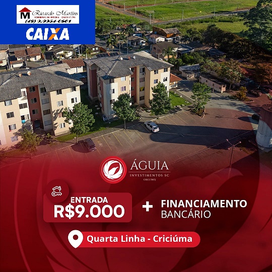 Imagem Apartamento com 2 Quartos à Venda, 49 m² em Quarta Linha - Criciúma Imagem Apartamento com 2 Quartos à Venda, 49 m² em Quarta Linha - Criciúma