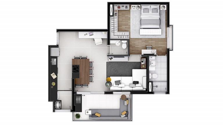 Imagem Apartamento com 2 Quartos à Venda, 64 m² em Vila Guarani (Z Sul) - São Paulo