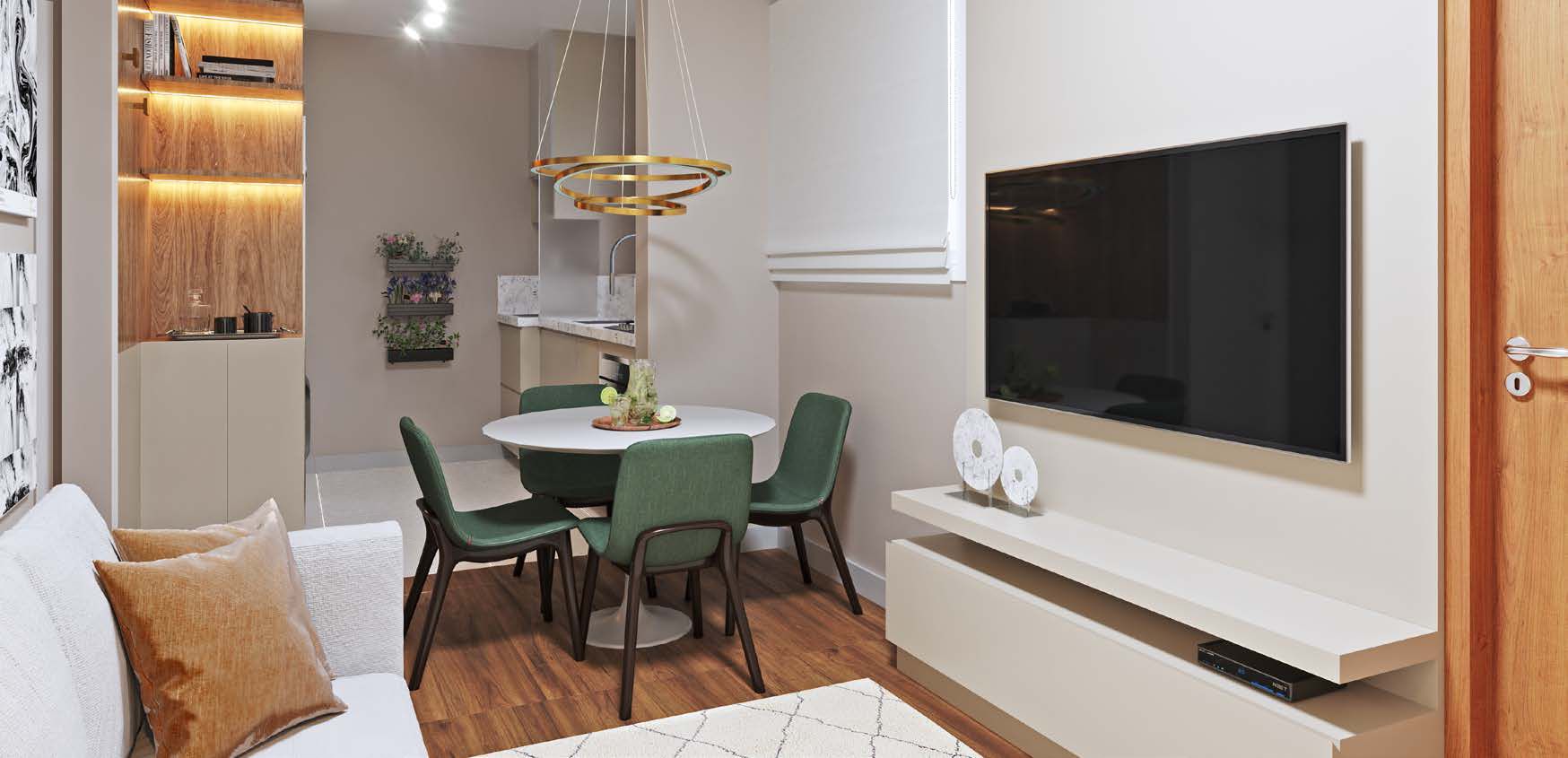 Imagem Apartamento com 2 Quartos à Venda, 43 m²em Recreio Anhangüera - Ribeirão Preto