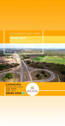 Imagem Terreno à Venda, 150 m² em Boa Vista - Aquiraz Imagem Terreno à Venda, 150 m² em Boa Vista - Aquiraz