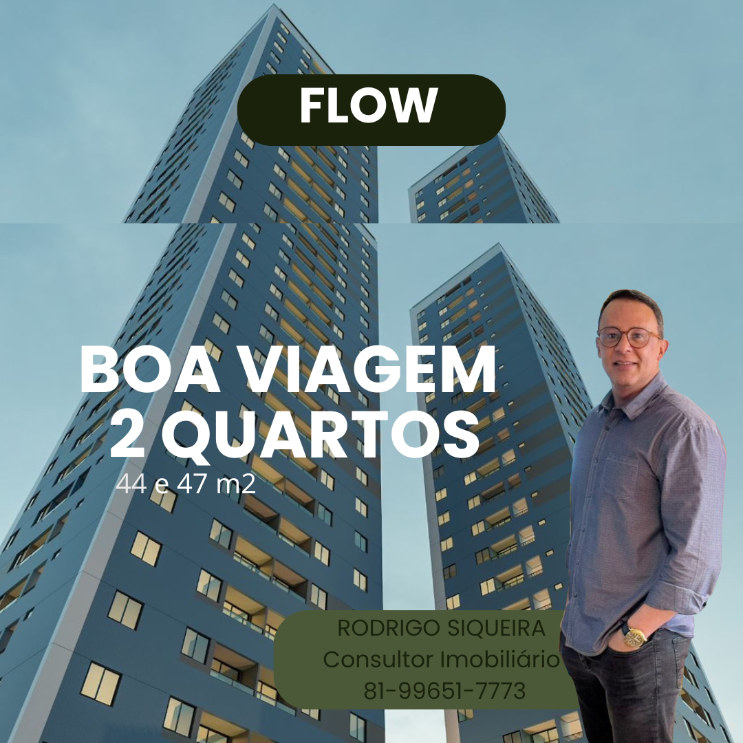 Apartamento com 2 Quartos à Venda, 44 m²em Boa Viagem - Recife