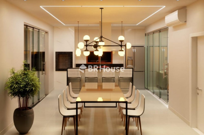 Imagem Casa de Condomínio com 3 Quartos à Venda, 214 m² em Condomínio Primor das Torres - Cuiabá