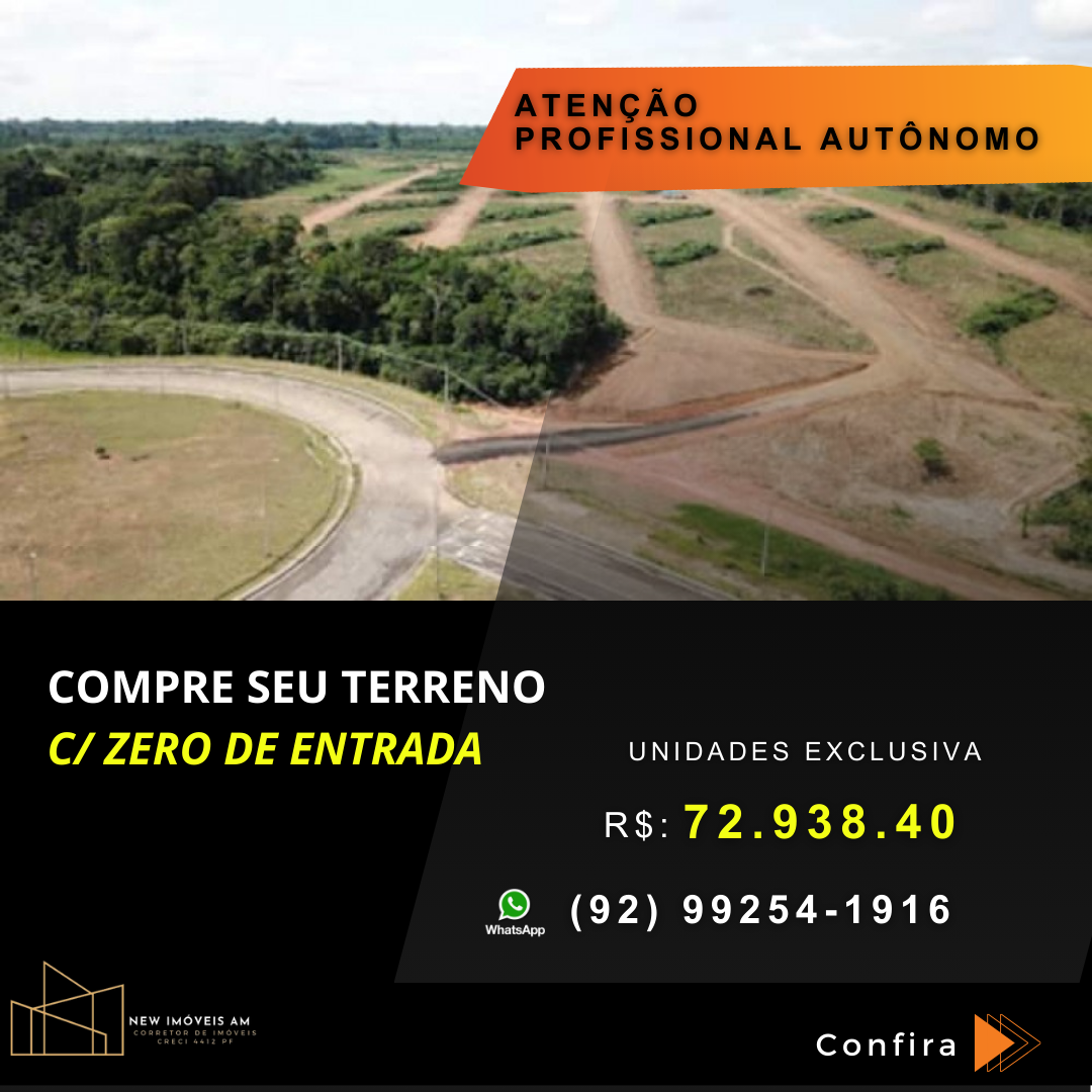 Imagem Terreno à Venda, 250 m²em Paricatuba - Iranduba Imagem Terreno à Venda, 250 m²em Paricatuba - Iranduba