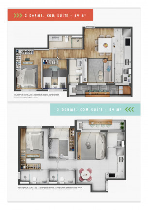 Imagem Apartamento com 2 Quartos à Venda, 56 m² em Vila Galvão - Guarulhos