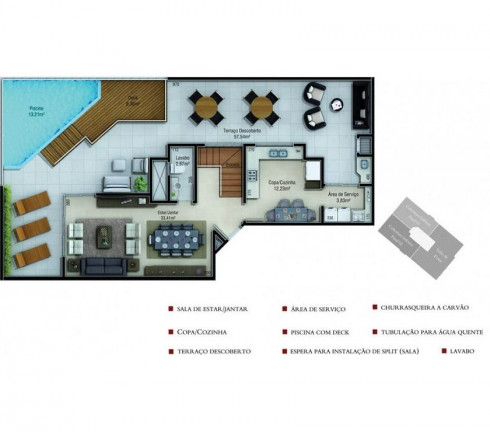 Imagem Apartamento com 3 Quartos à Venda, 160 m² em Centro - Criciúma Imagem Apartamento com 3 Quartos à Venda, 160 m² em Centro - Criciúma