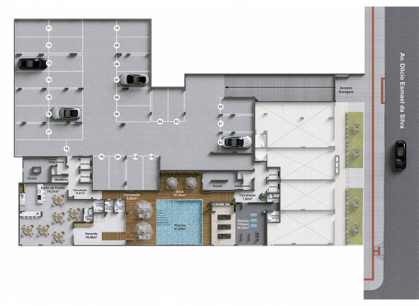 Imagem Apartamento com 3 Quartos à Venda, 86 m²em Centro - Içara Imagem Apartamento com 3 Quartos à Venda, 86 m²em Centro - Içara