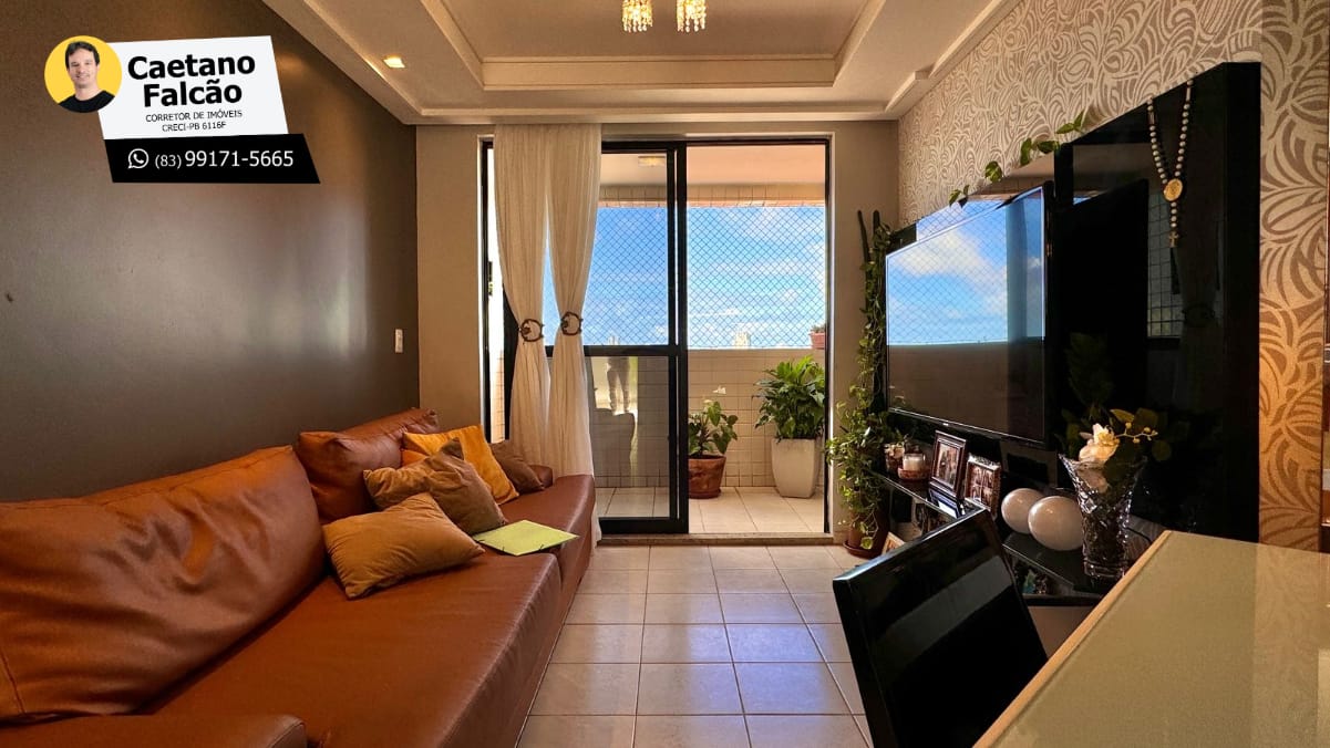 Imagem Apartamento com 3 Quartos à Venda, 79 m² em Treze de Maio - João Pessoa