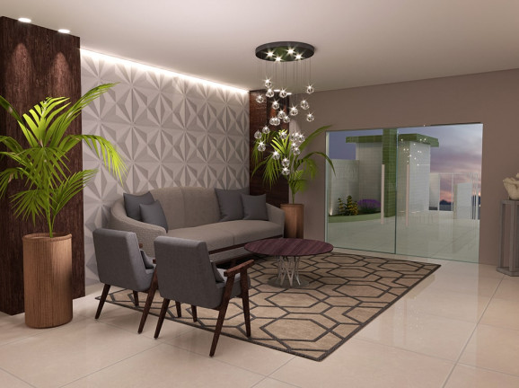 Imagem Apartamento com 2 Quartos à Venda, 61 m² em Caiçara - Praia Grande