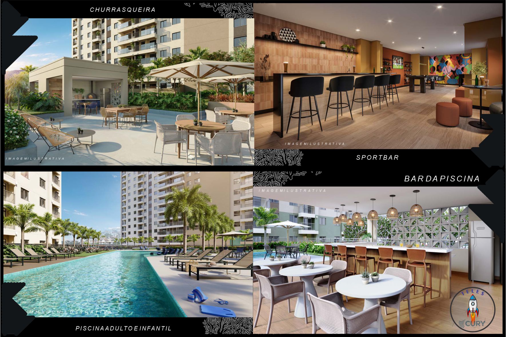 Imagem Edifício Residencial com 2 Quartos à Venda, 53 m²em Santo Cristo - Rio de Janeiro