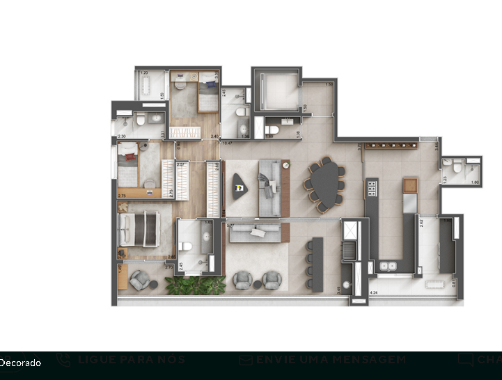 Imagem Apartamento com 4 Quartos à Venda, 157 m² em Mooca - São Paulo