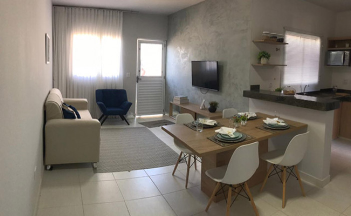 Imagem Casa de Condomínio com 3 Quartos à Venda, 75 m² em Guarujá Park - Trindade Imagem Casa de Condomínio com 3 Quartos à Venda, 75 m² em Guarujá Park - Trindade