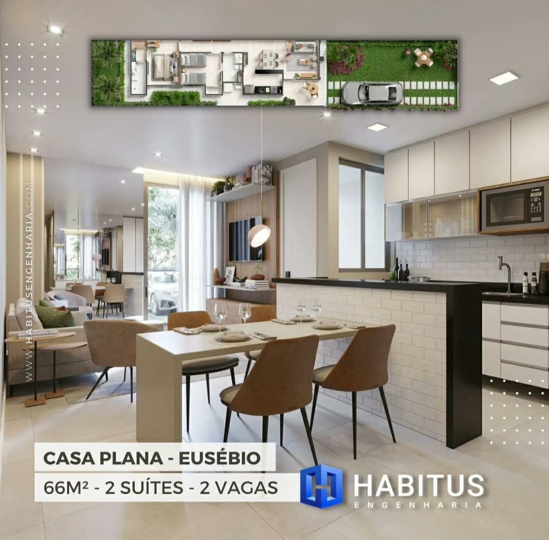 Imagem Casa com 2 Quartos à Venda, 66 m²em Mangabeira - E