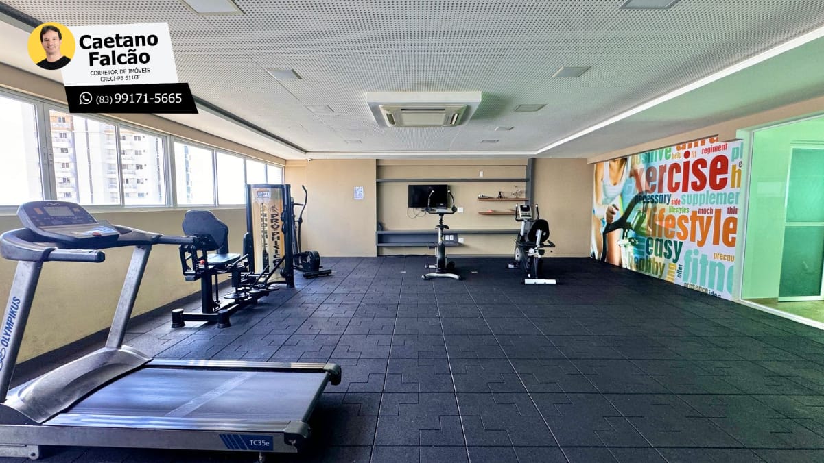 Imagem Apartamento com 2 Quartos para Alugar, 68 m² em Altiplano Cabo Branco - João Pessoa