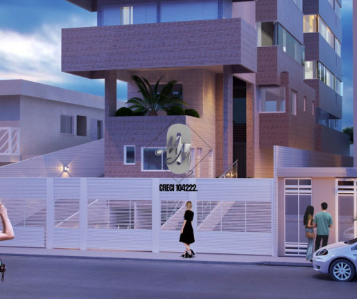 Imagem Apartamento com 2 Quartos à Venda, 93 m² em Guilhermina - Praia Grande