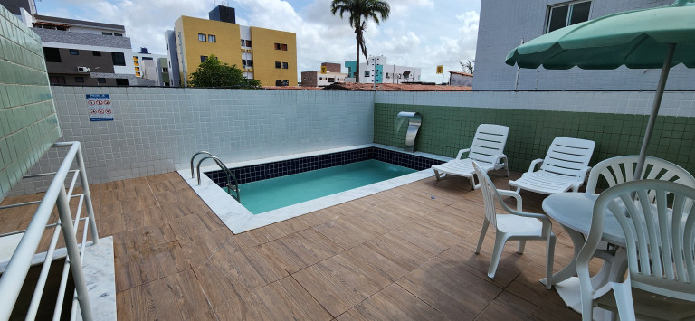 Apartamento com 3 Quartos à Venda, 78 m²em Bancários - João Pessoa