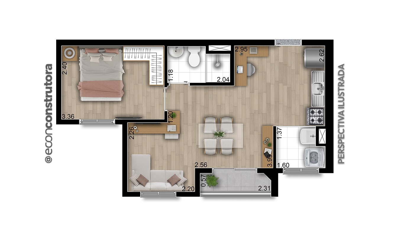 Imagem Apartamento com 2 Quartos à Venda, 37 m² em Chácara Califórnia - São Paulo Imagem Apartamento com 2 Quartos à Venda, 37 m² em Chácara Califórnia - São Paulo