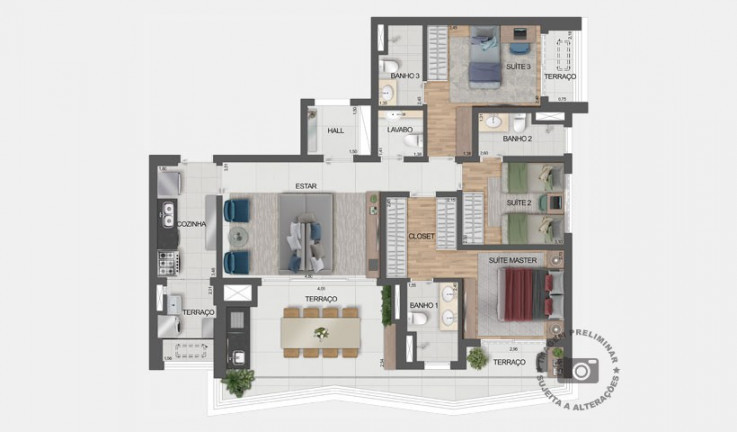 Imagem Apartamento com 3 Quartos à Venda, 120 m² em Paraíso - São Paulo