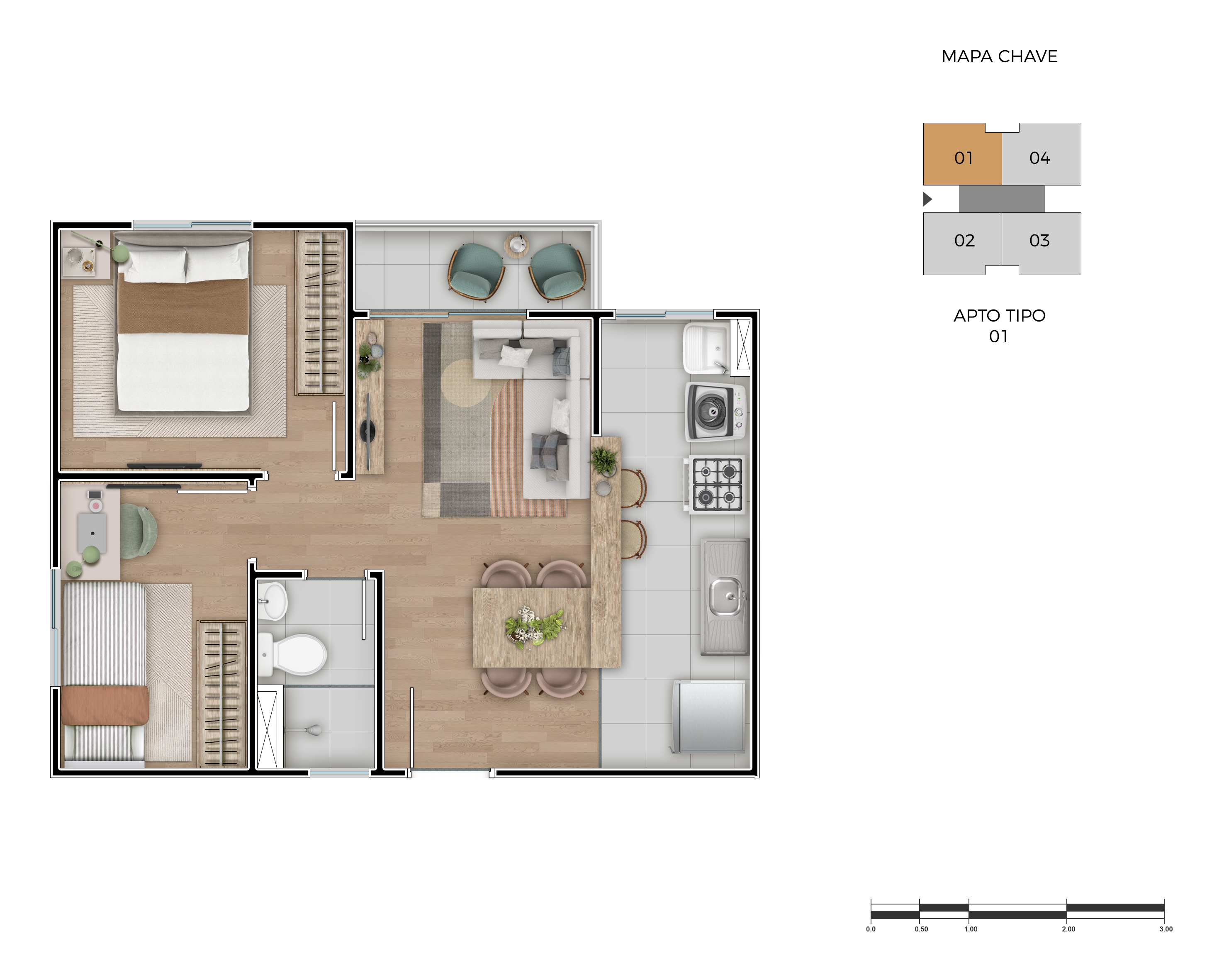 Imagem Apartamento com 2 Quartos à Venda, 45 m² em Santa Cruz - Rio de Janeiro Imagem Apartamento com 2 Quartos à Venda, 45 m² em Santa Cruz - Rio de Janeiro