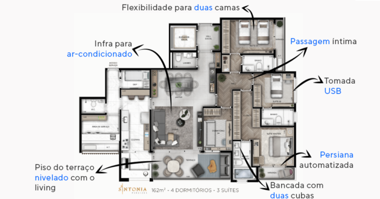Imagem Apartamento com 3 Quartos à Venda, 106 m²em Perdizes - São Paulo