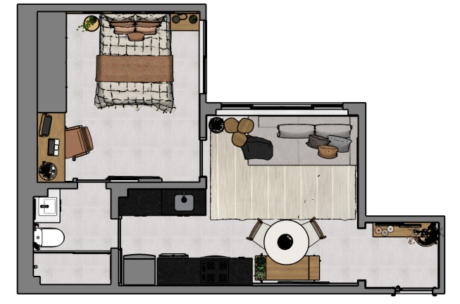 Imagem Apartamento com 1 Quarto à Venda, 41 m² em Copacabana - Rio de Janeiro