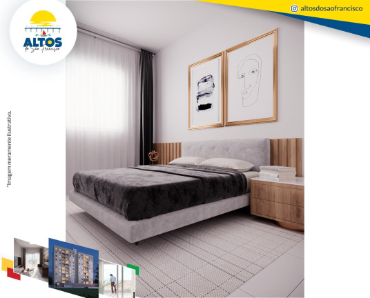 Imagem Apartamento com 3 Quartos à Venda, 67 m² em São Francisco - São Luís