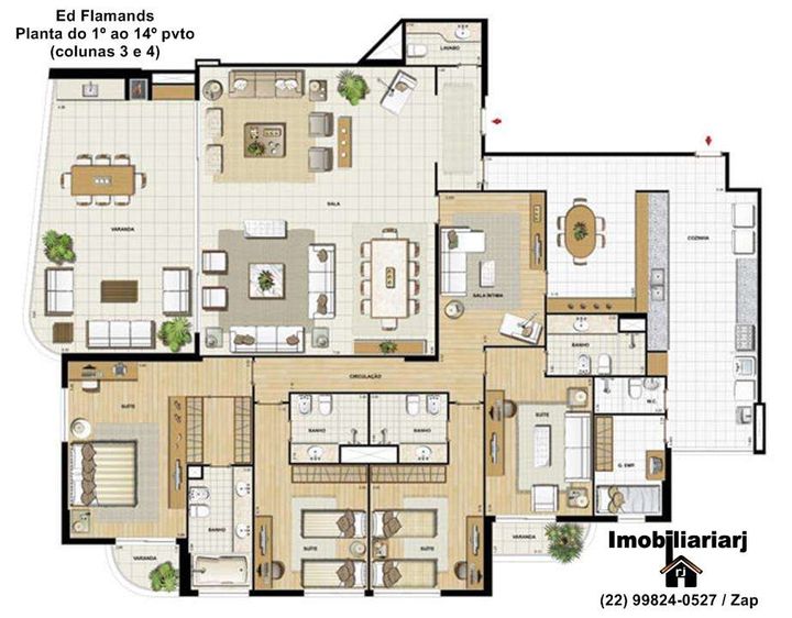 Imagem Apartamento com 4 Quartos à Venda, 302 m² em Barra Da Tijuca - Rio De Janeiro Imagem Apartamento com 4 Quartos à Venda, 302 m² em Barra Da Tijuca - Rio De Janeiro