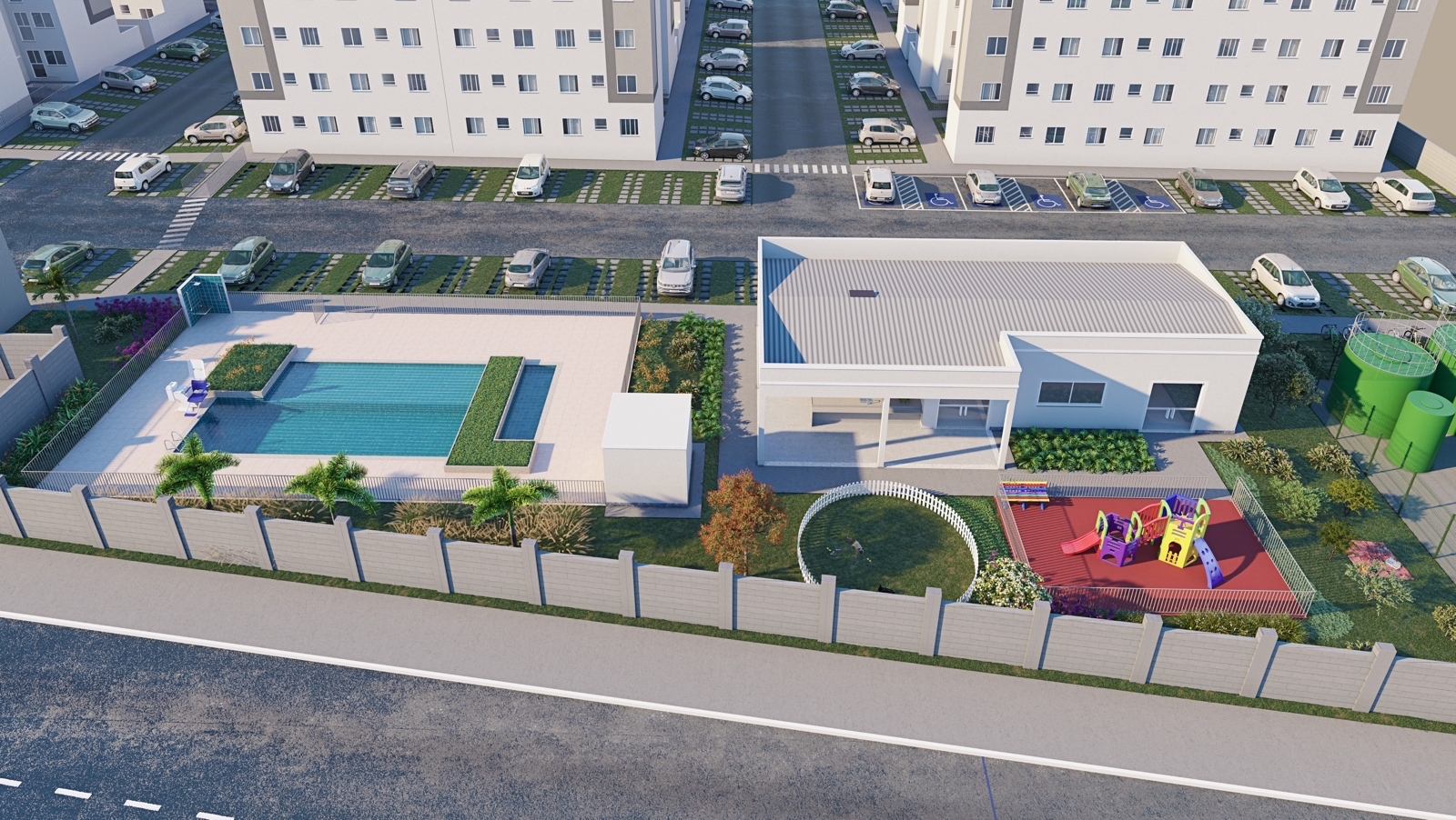 Imagem Apartamento com 2 Quartos à Venda, 38 m²em Emaús - Parnamirim